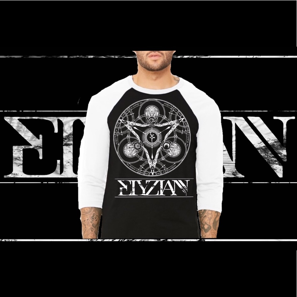 Alchemy Elyzian 3/4 sleeve baseball tees.
